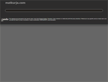 Tablet Screenshot of evstopnice.matkurja.com